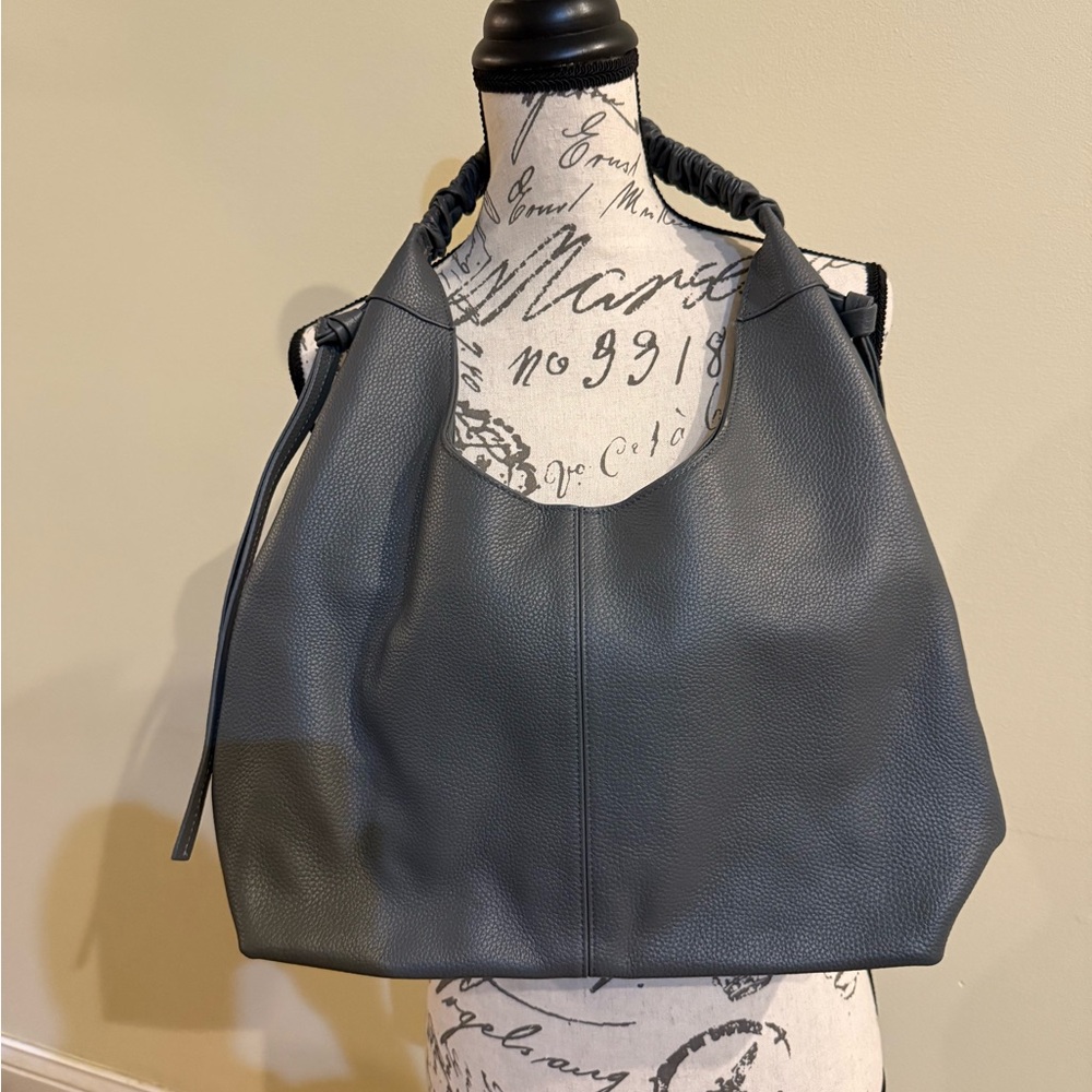 Laggo Slate Gray Hobo Bag